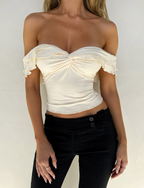 DENALI TOP - NEUTRAL : BONE