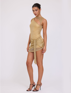 AZELMA DRESS - GOLD